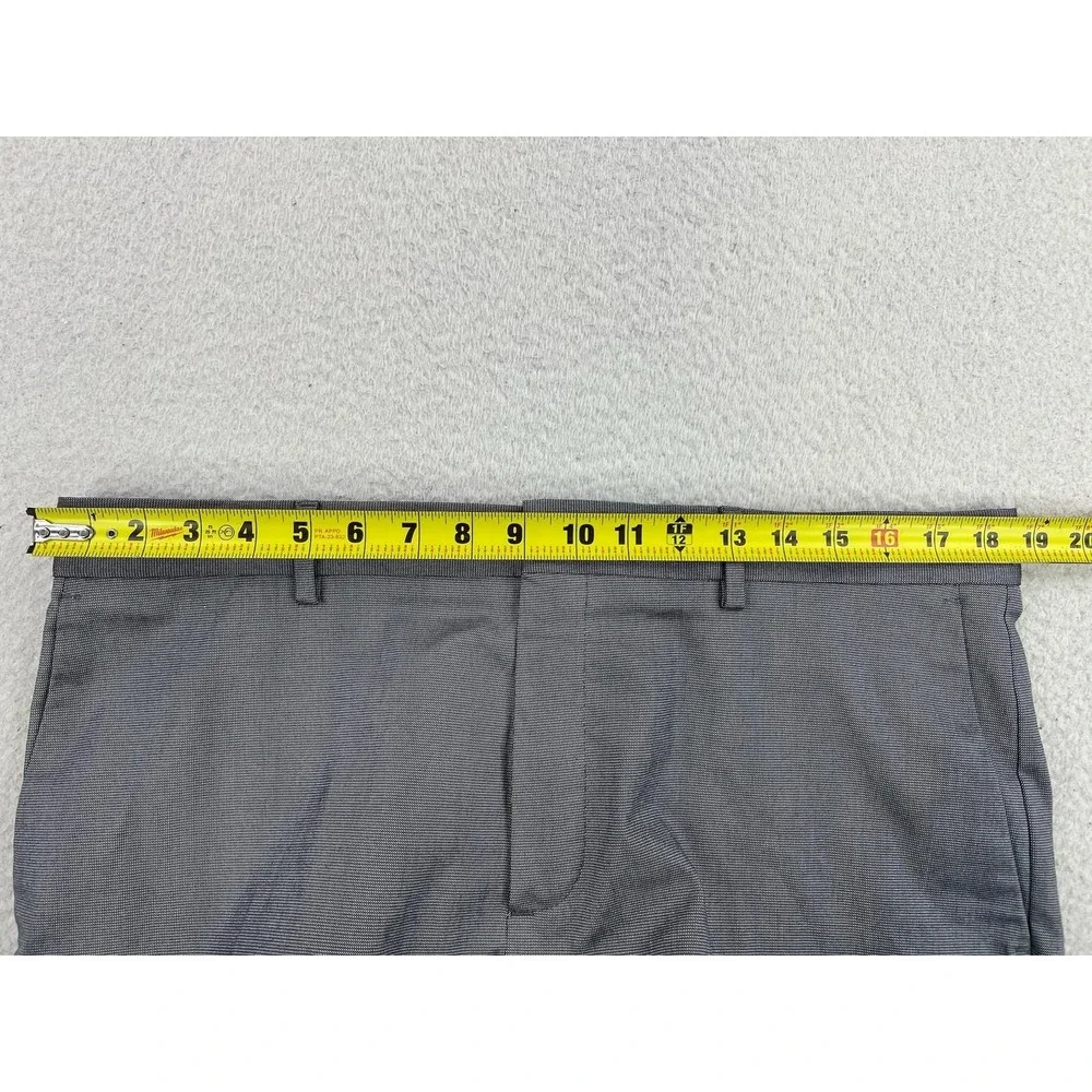 Banana Republic Mens 36x32 Gray Slim Fit Stretch Chino Pants 676183-01